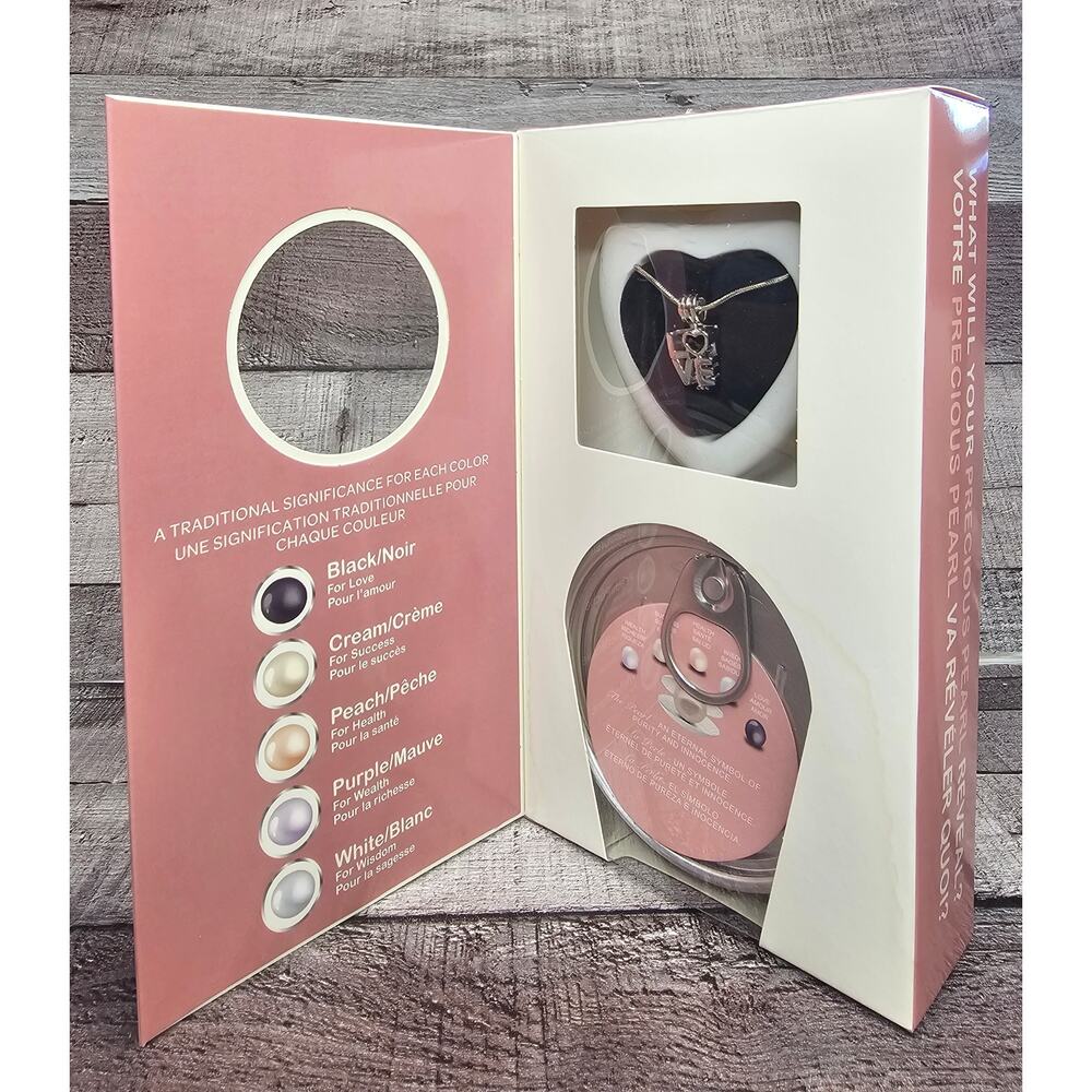Pearl LOVE Necklace Oyster Kit Jewelry Pendant MY INSPIRATIONS Gift New DIY - Picture 4 of 16